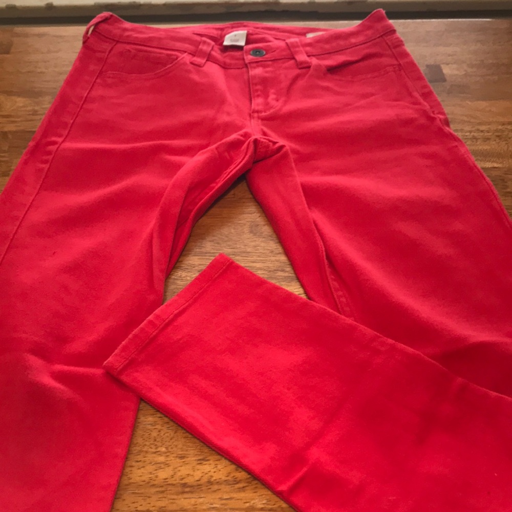 Juniors Arizona Red Super Skinny Jeans